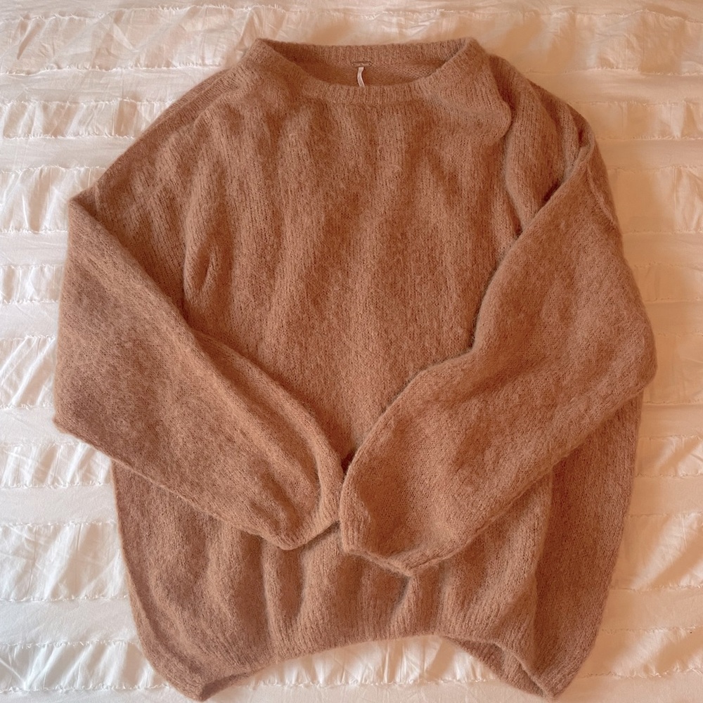 Free People Oversized Alpaca Sweater